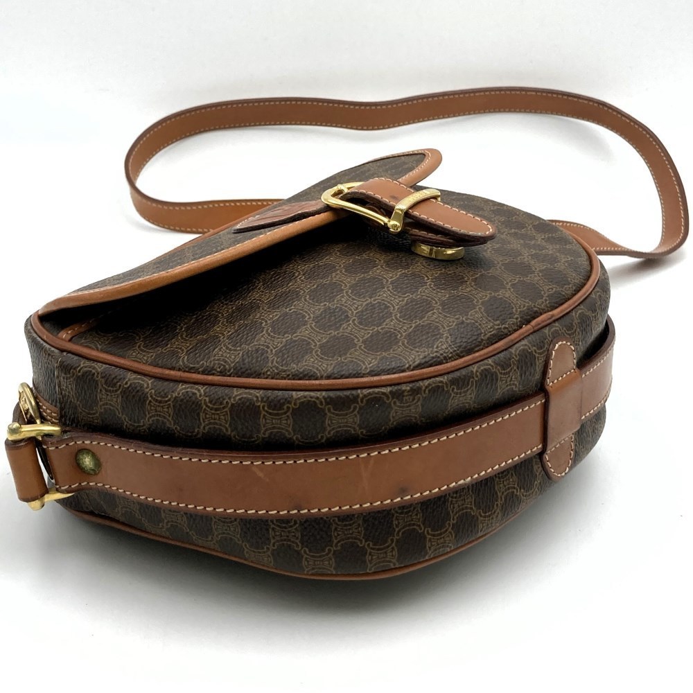 Celine Bag Pattern Macadam Brown - image 5